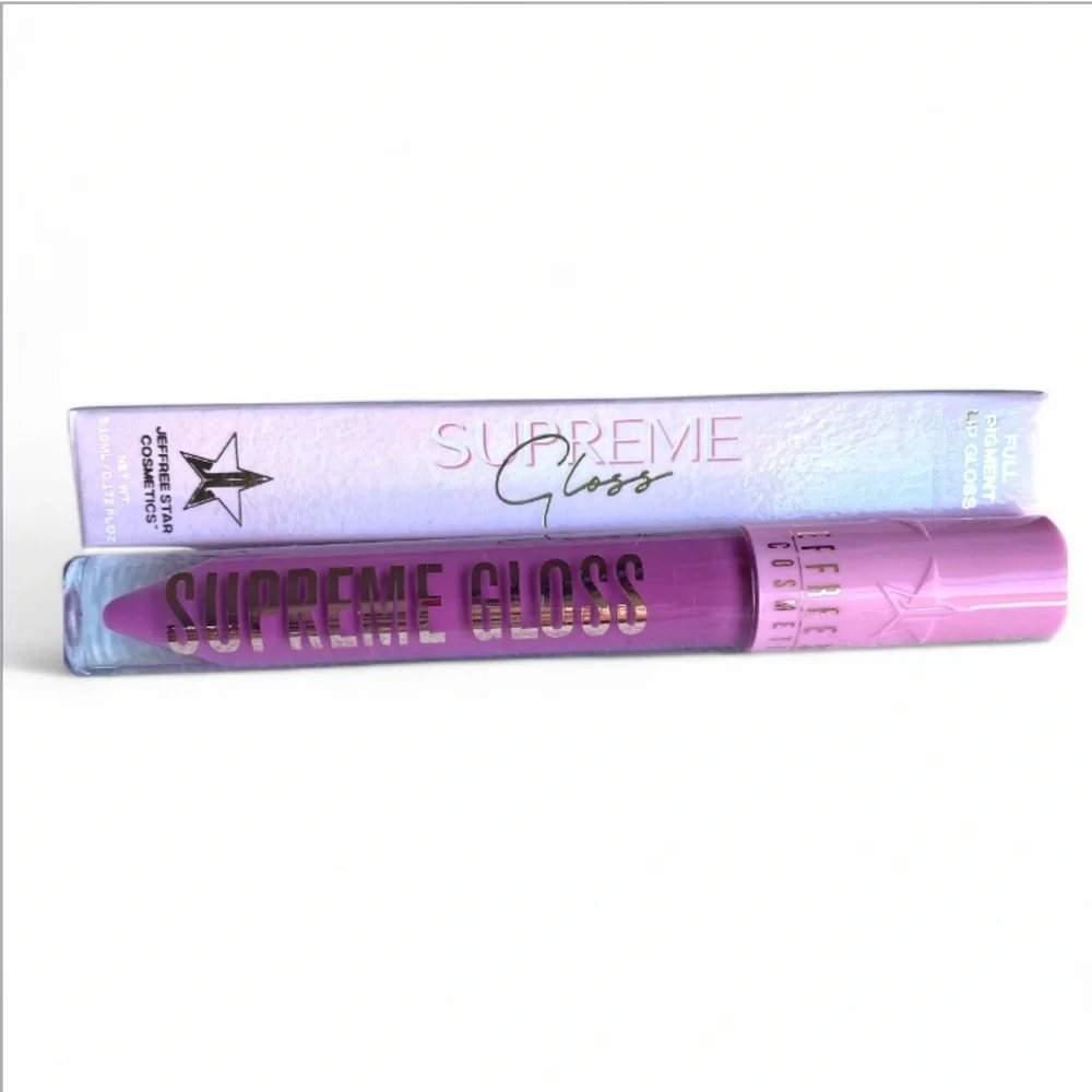 Jeffree Star MORE THAN FRIENDS Supreme Gloss purple pink shade new in box